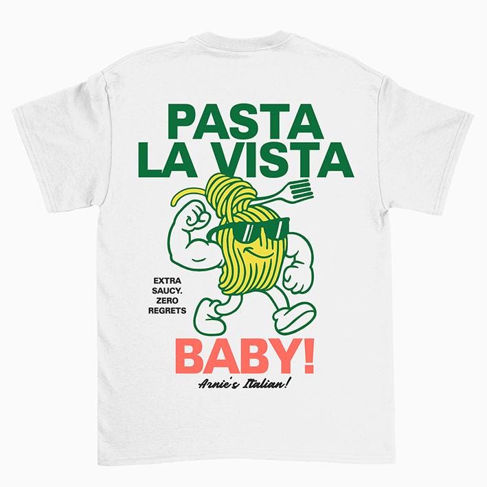 Pasta La Vista T-Shirt - image 2