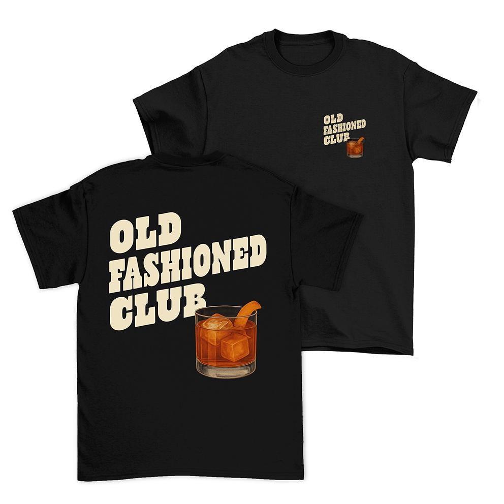 Old Fashioned Club T-Shirt - image 1