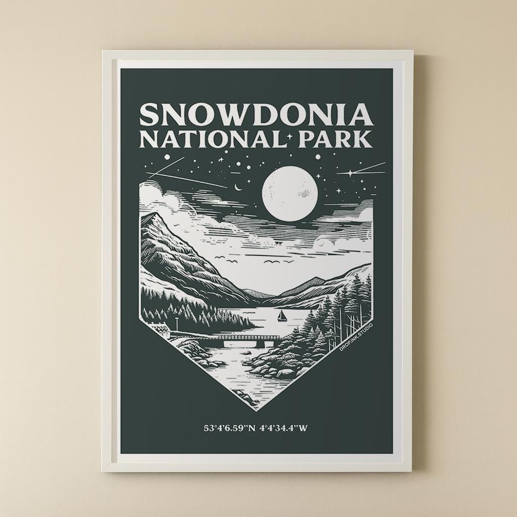 Snowdonia National Park Print - image 2
