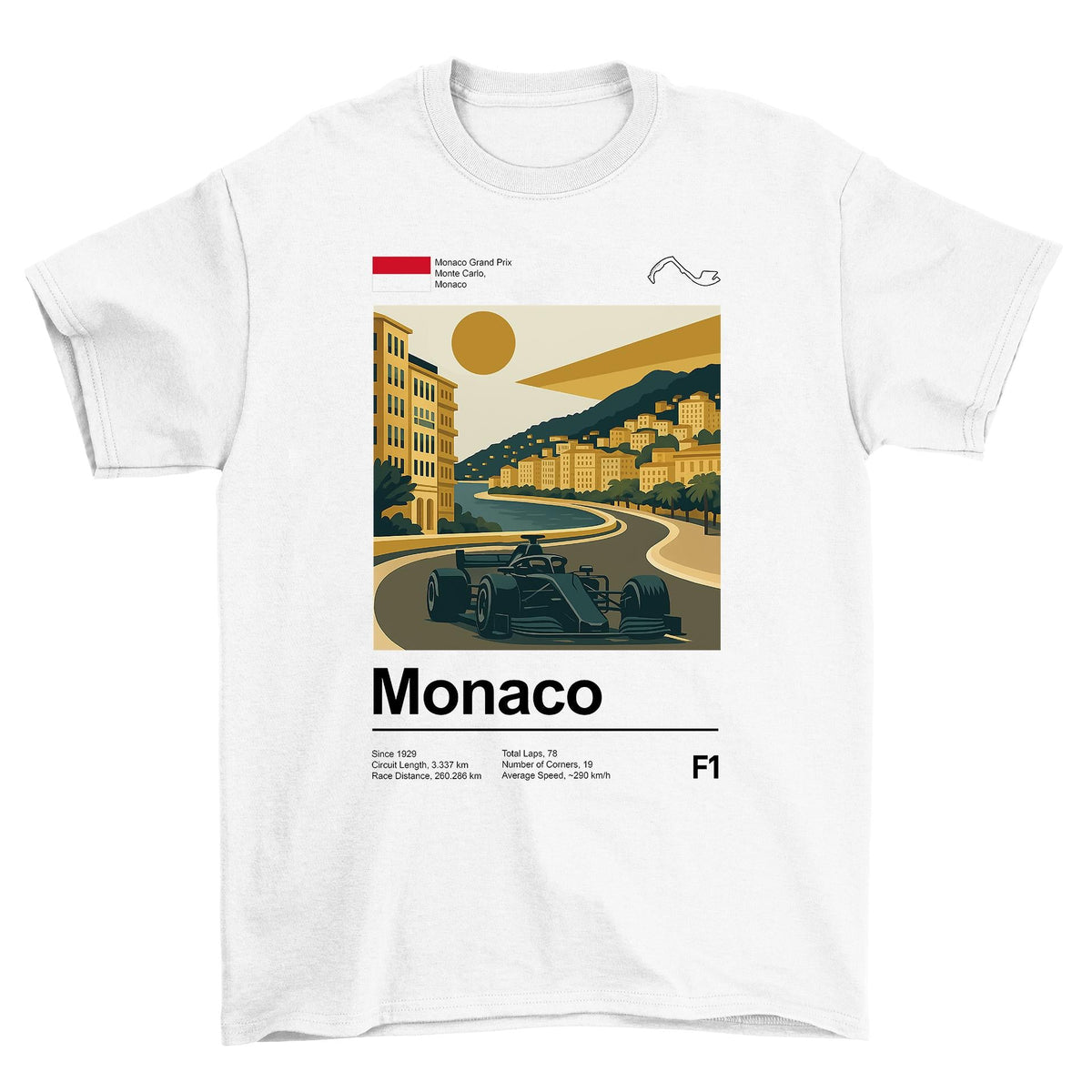 Monaco Grand Prix T-Shirt - image 1