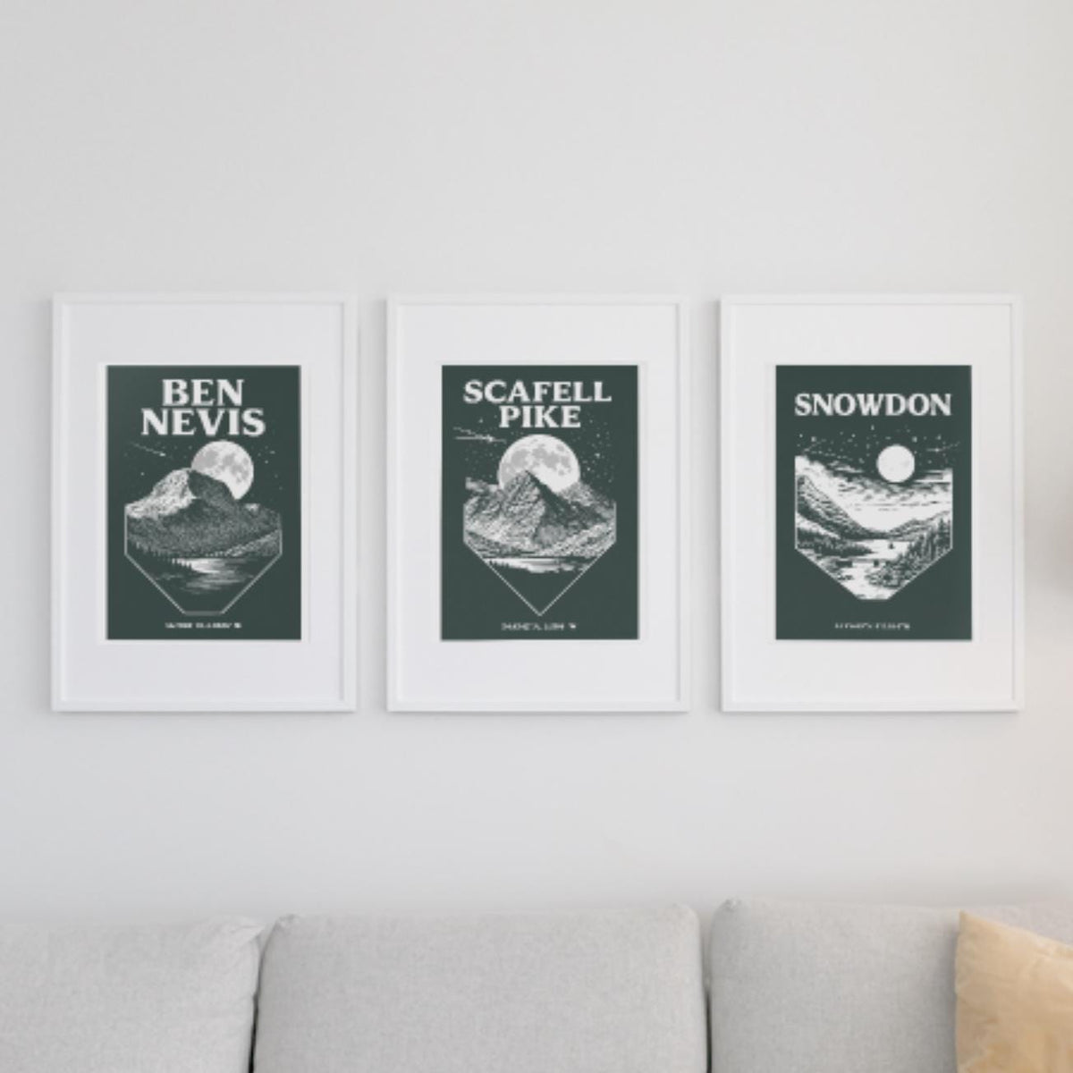 Three Peaks Challenge Print Set - image 8