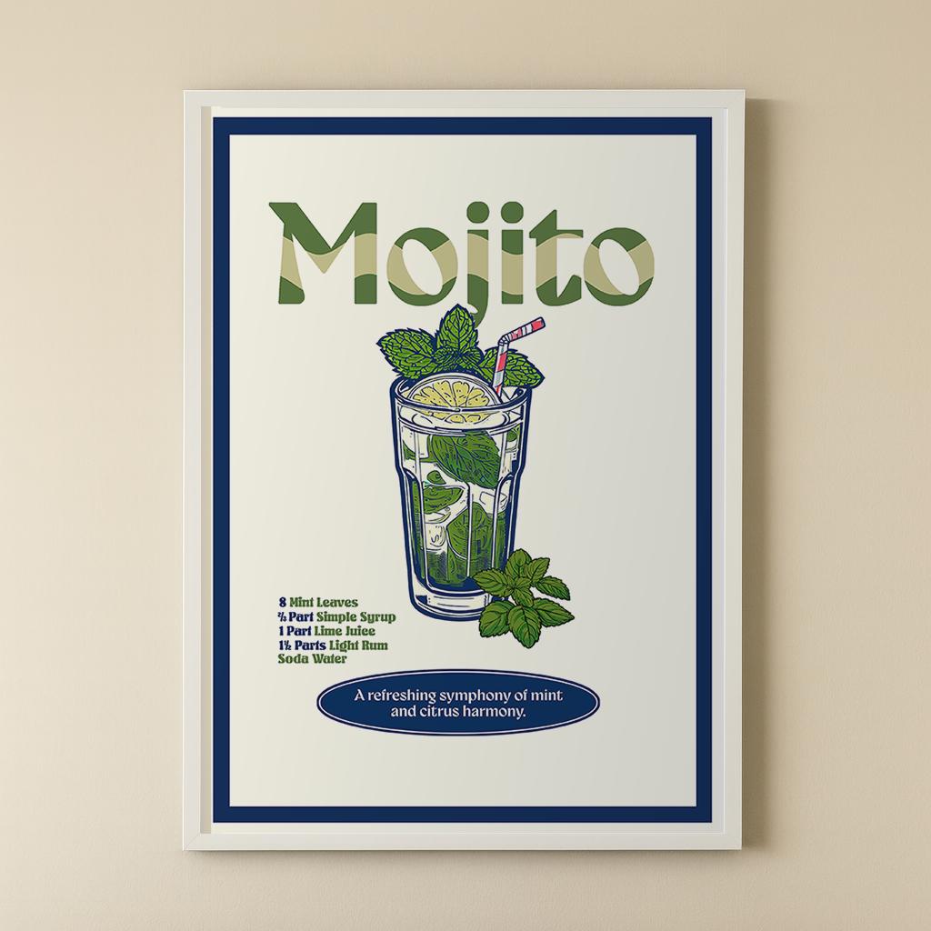 Retro Cocktail Recipe Print - image 5