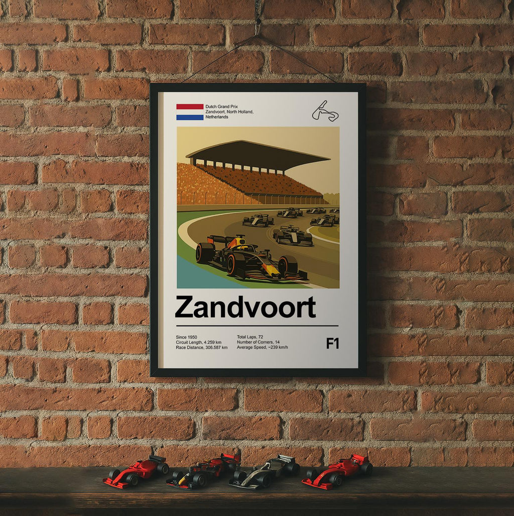 Zandvoort Race Circuit Art Print