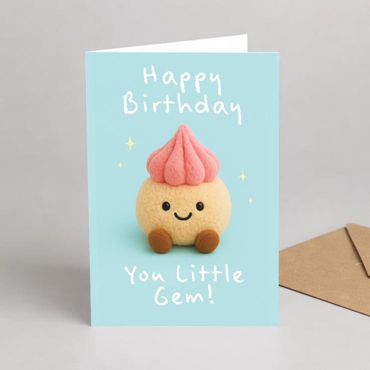 Happy Birthday You Little Gem! Birthday Card - image 2