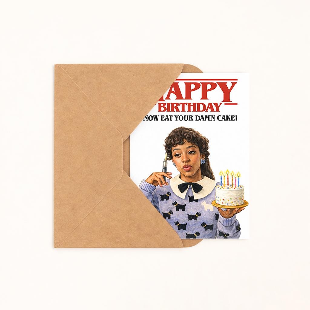 Happy Birthday, Now Eat Your Damn Cake! Card - image 2