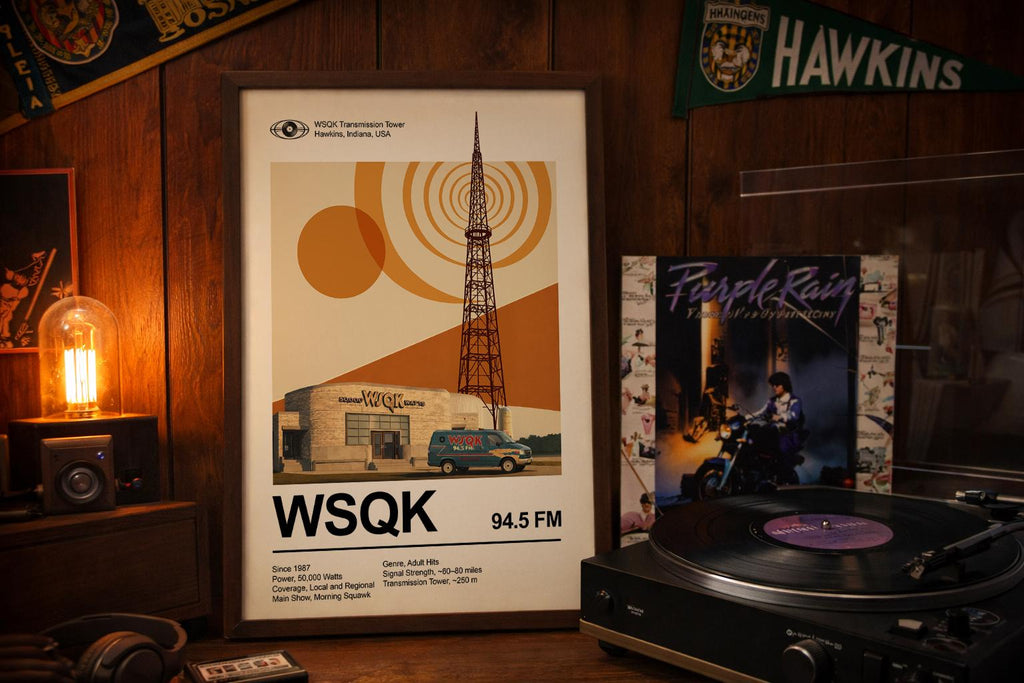WSQK Radio Station Print - image 2