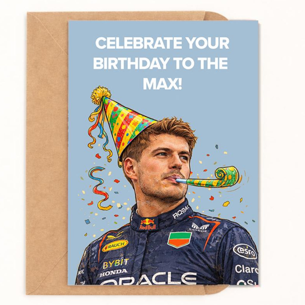Celebrate Your Birthday To The Max! Birthday Card - image 1