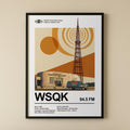 WSQK Radio Station Print - image 1