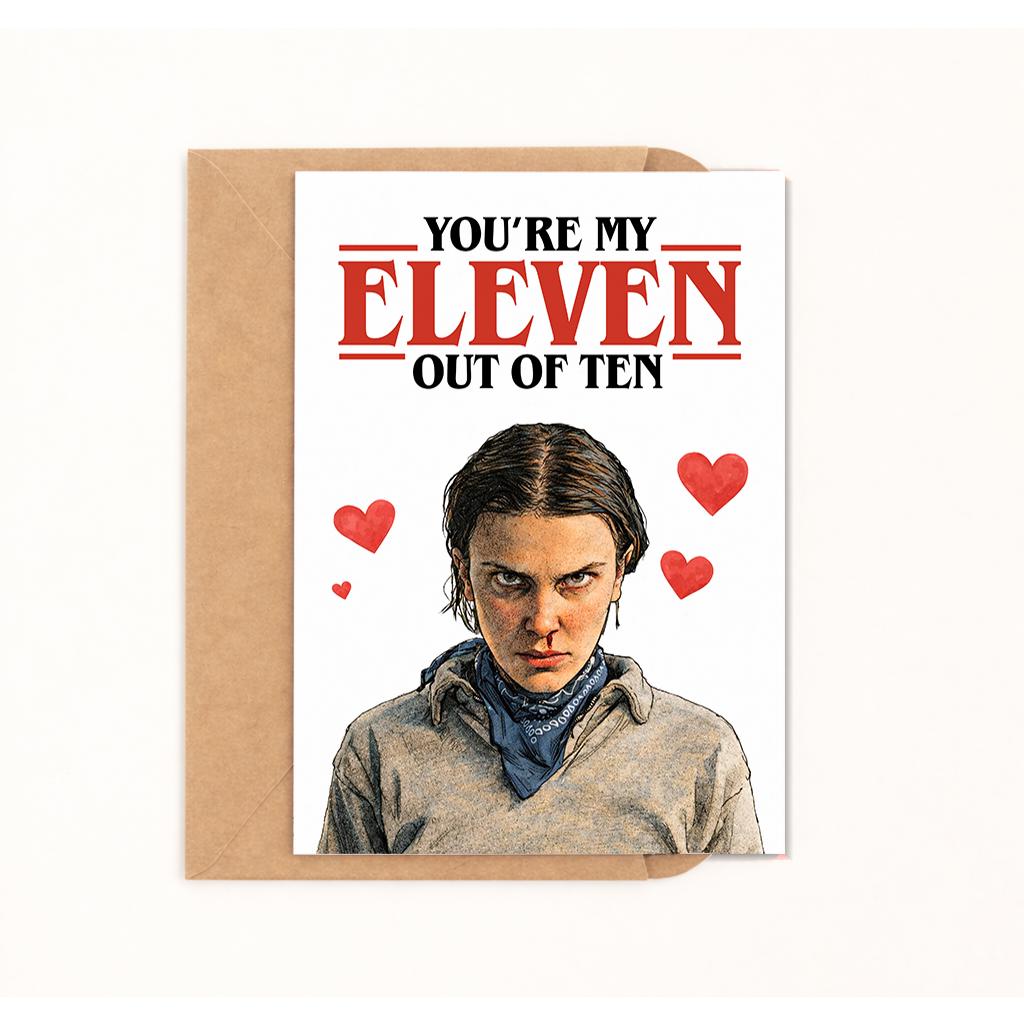 You're My Eleven Out Of Ten Card - image 1