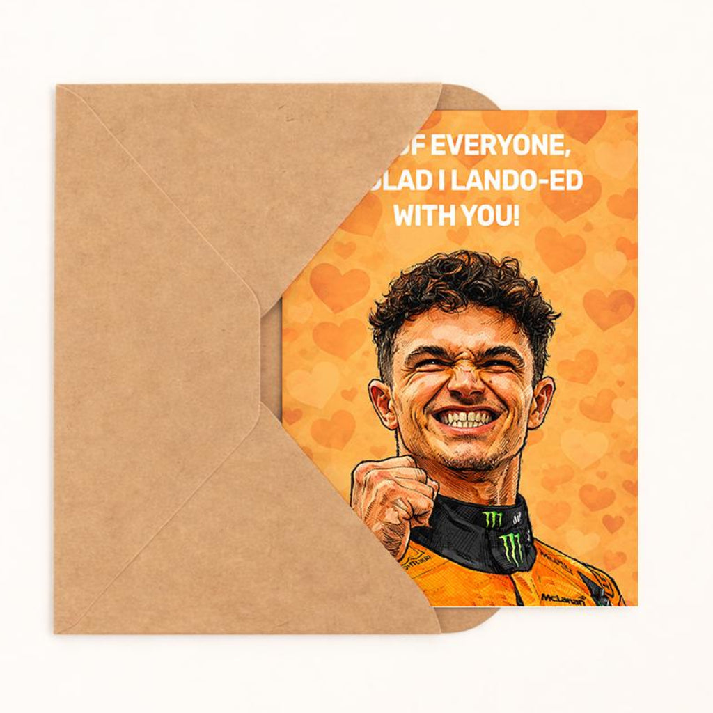 I’m Glad I Lando-ed With You Anniversary Card - image 2