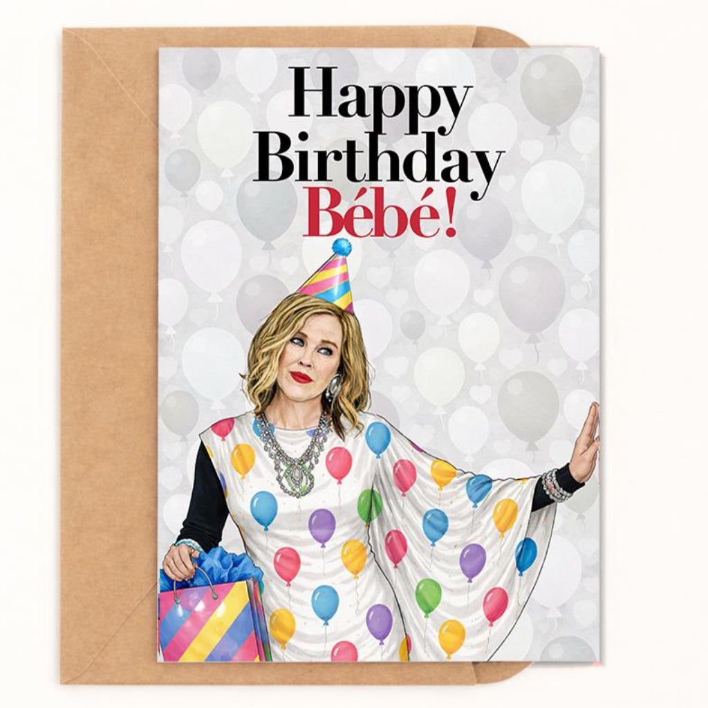 Happy Birthday Bébé! Card - image 1