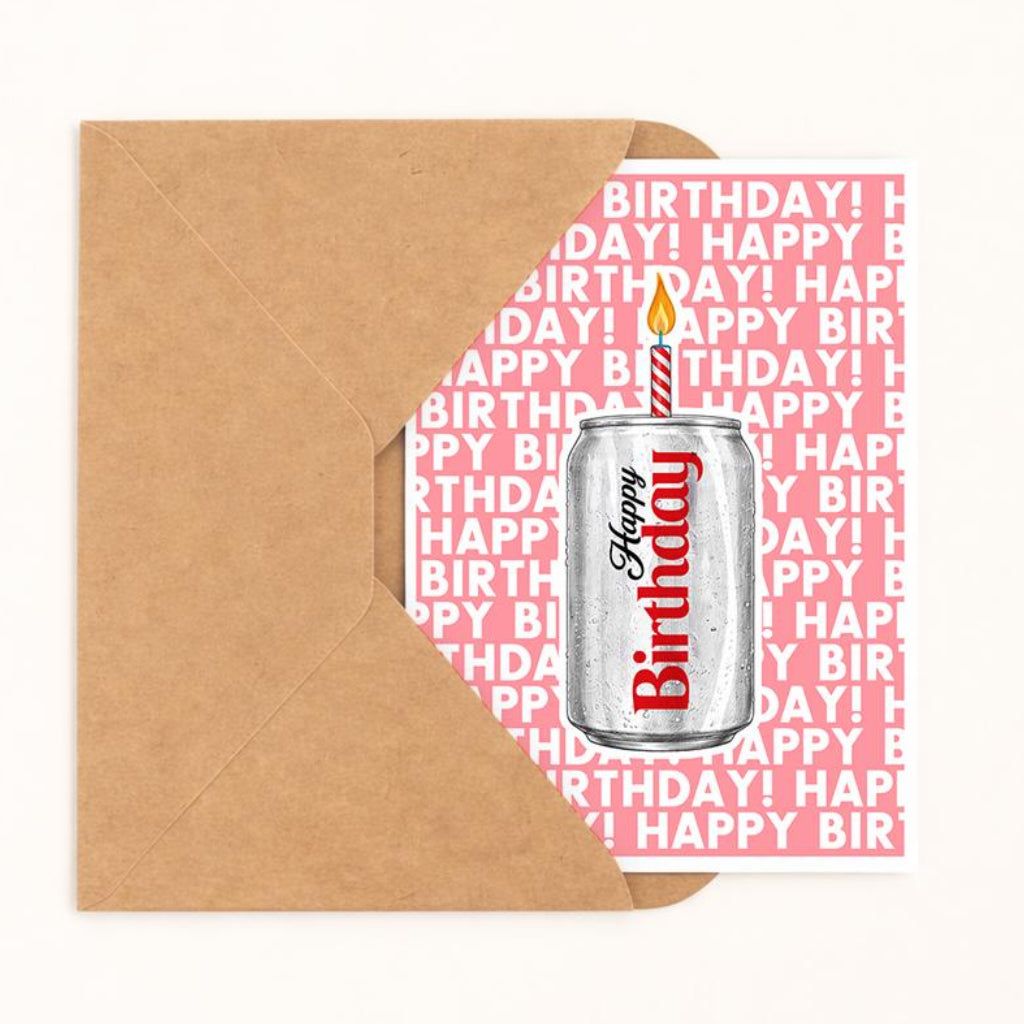 Diet Cola Birthday Card - image 2