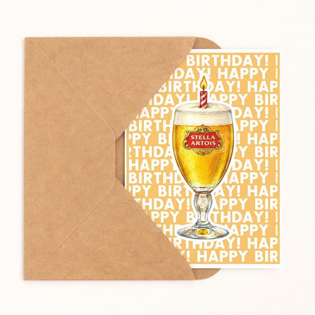 Belgium Beer Birthday Card - image 2