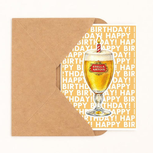 Belgium Beer Birthday Card - image 2
