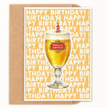 Belgium Beer Birthday Card - image 1