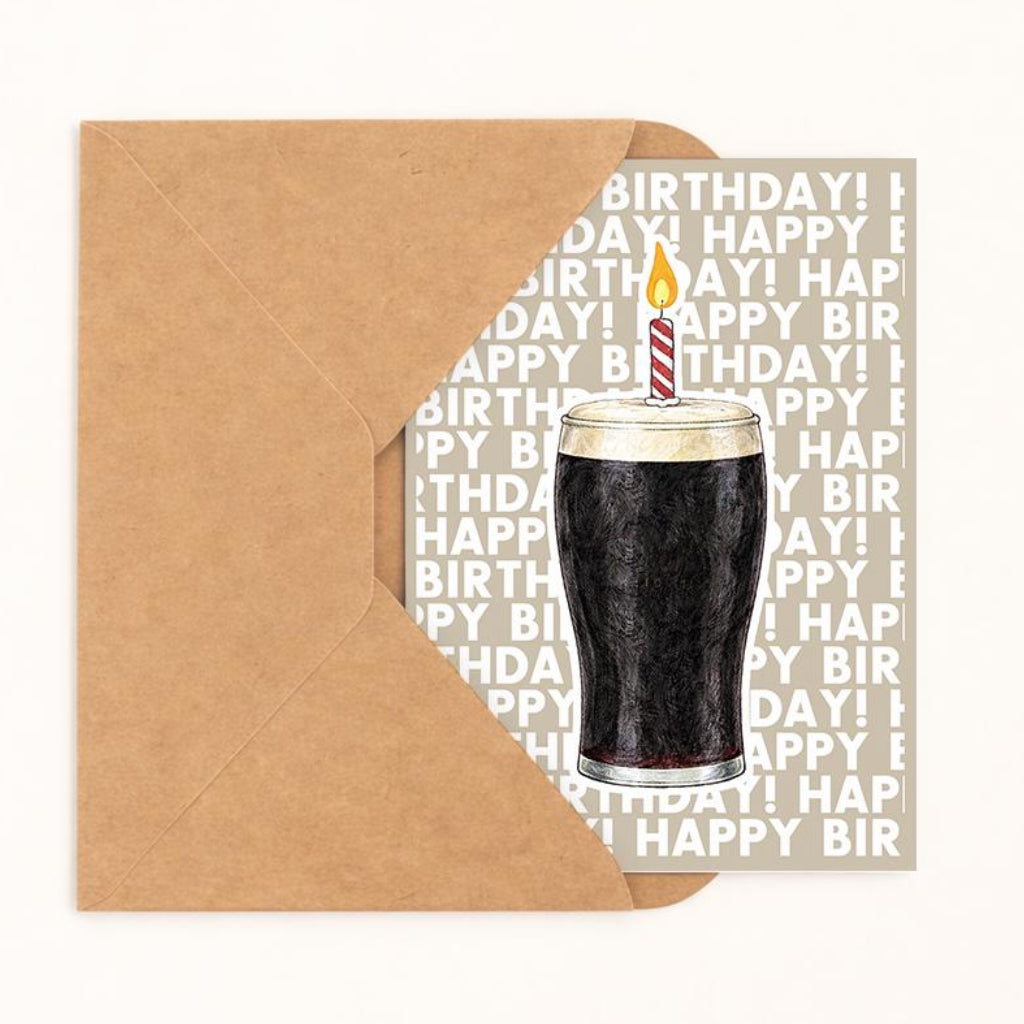 Irish Stout Birthday Card - image 2