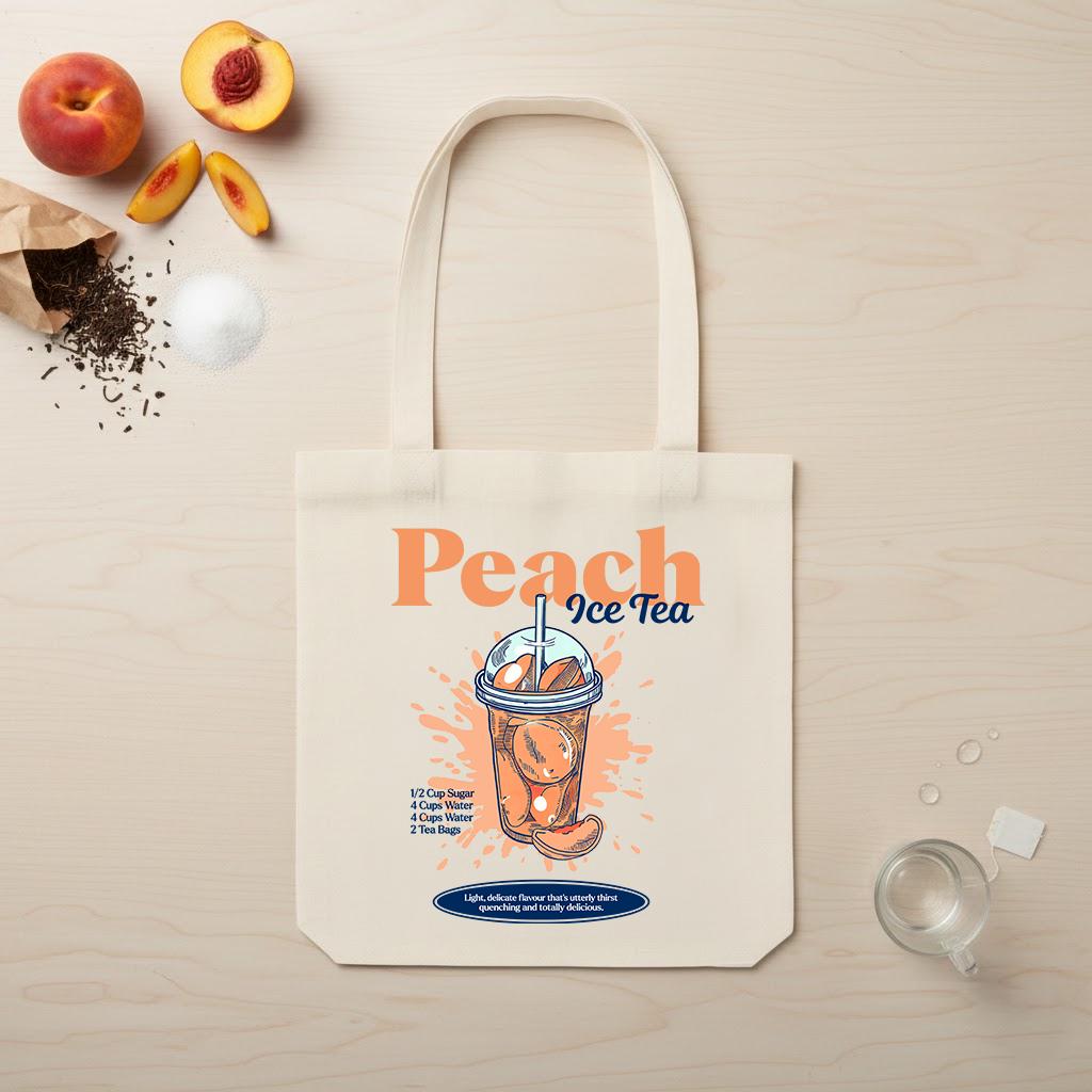Peach Iced Tea Tote Bag - image 1