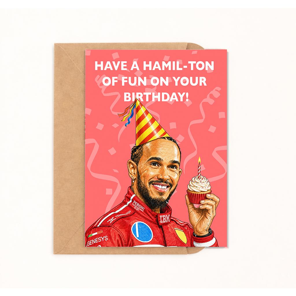 Have A Hamil-ton Of Fun On Your Birthday! Card - image 1