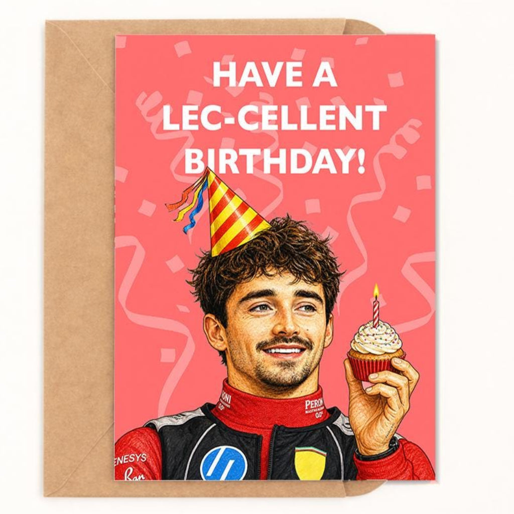Have A Lec-cellent Birthday! Card - image 1