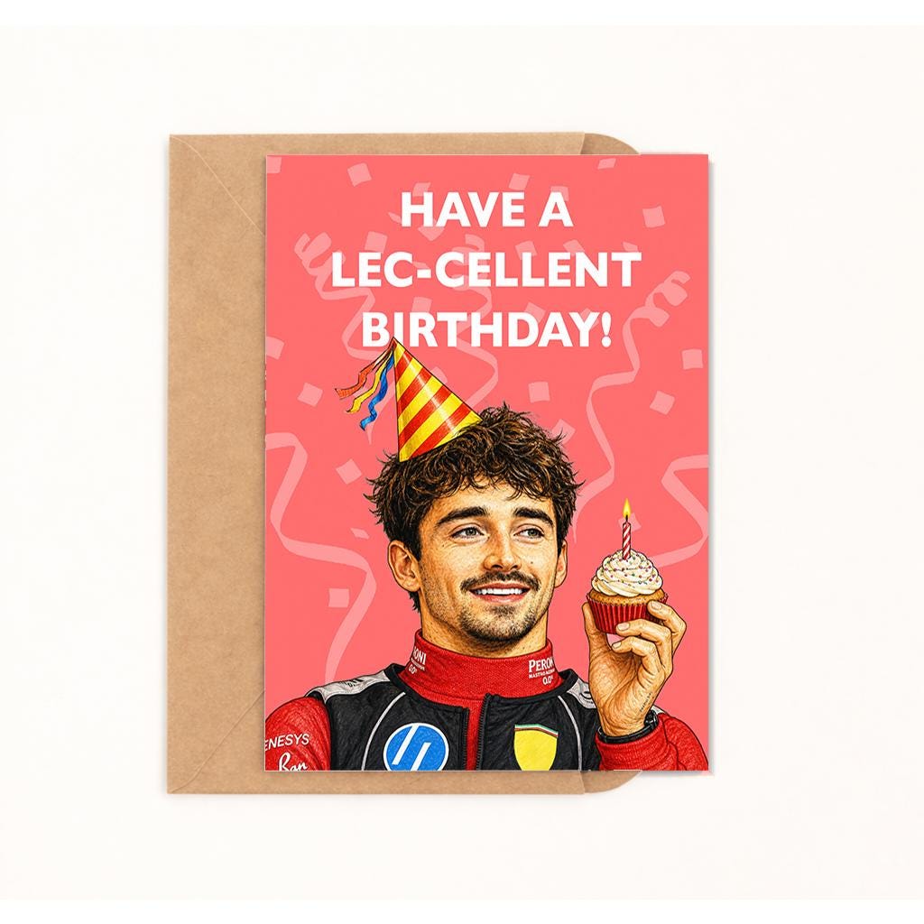 Have A Lec-cellent Birthday! Card - image 1