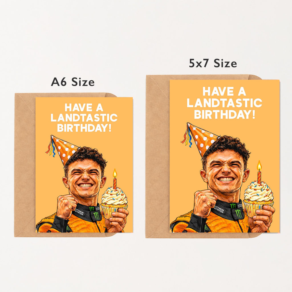 Have A Landtastic Birthday Card - image 2