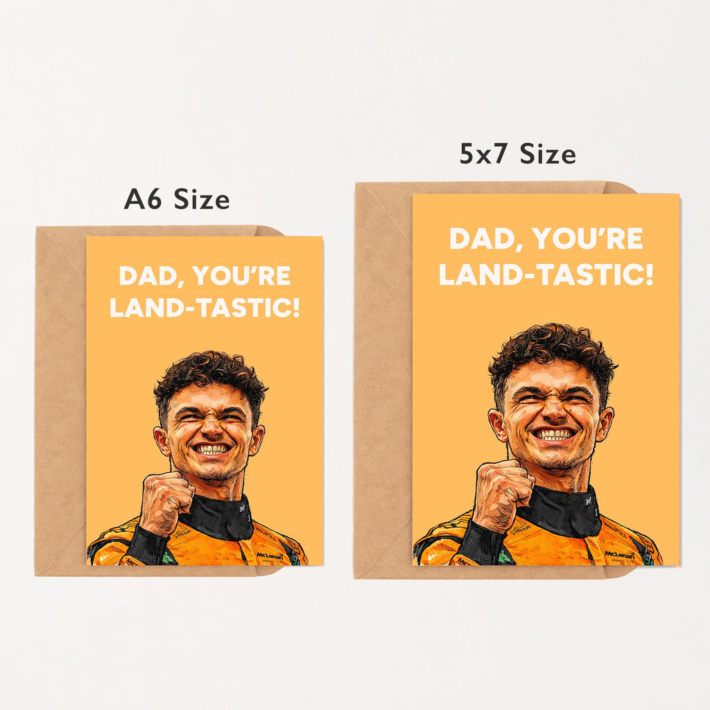Dad You're Land-tastic! Father's Day Card - image 4
