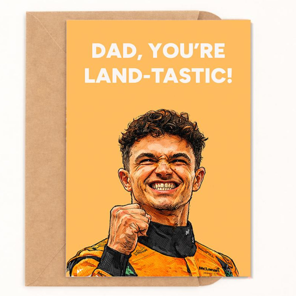 Dad You're Land-tastic! Father's Day Card - image 1