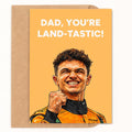 Dad You're Land-tastic! Father's Day Card - image 1