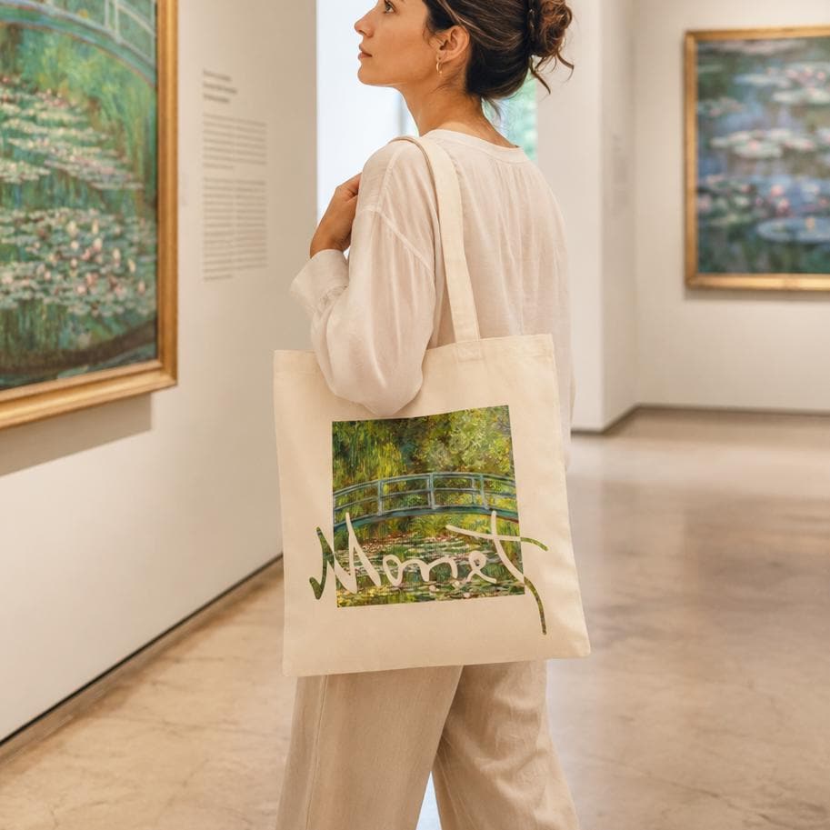Monet Inspired Tote Bag - image 1