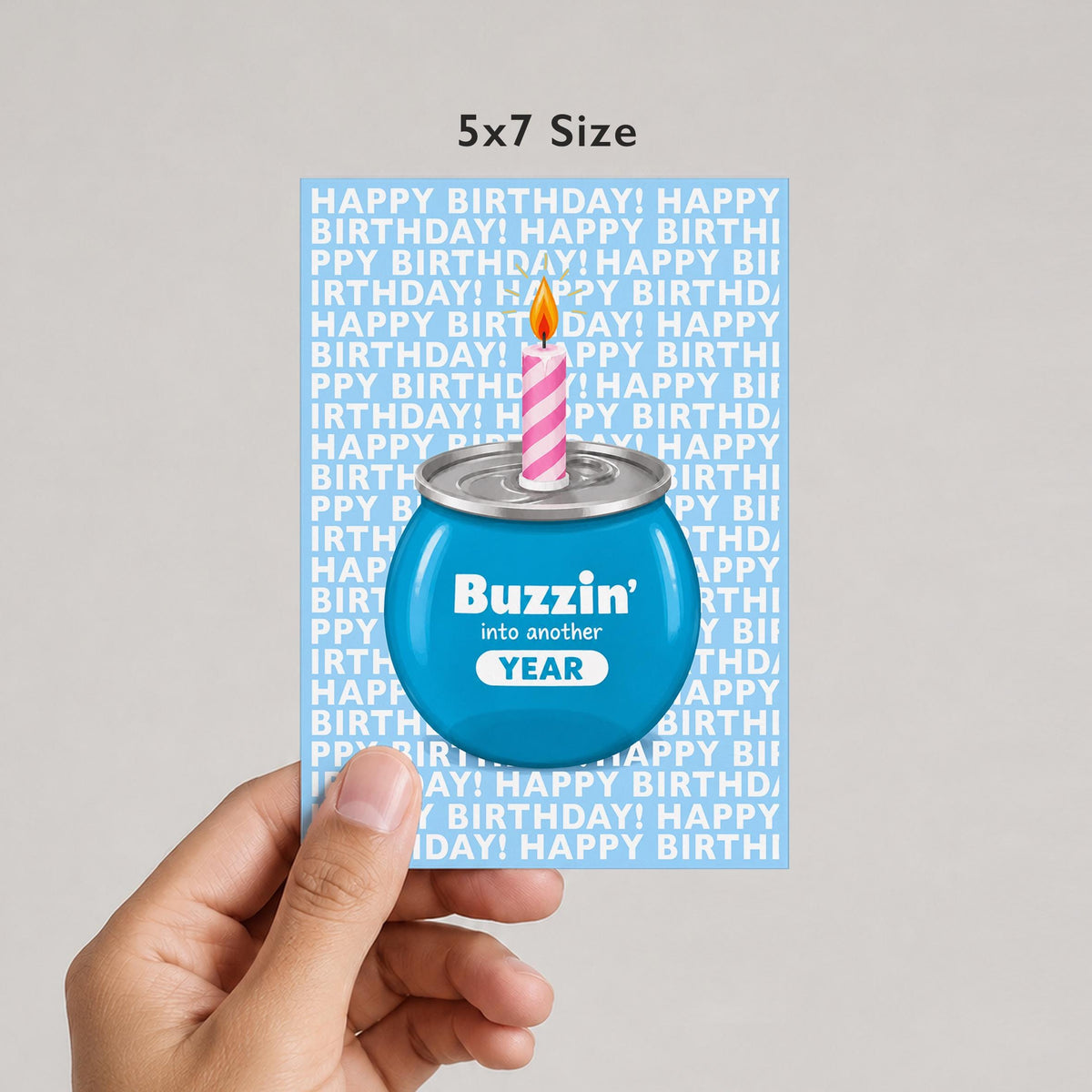 Buzzin’ Into Another Year Birthday Card - image 4