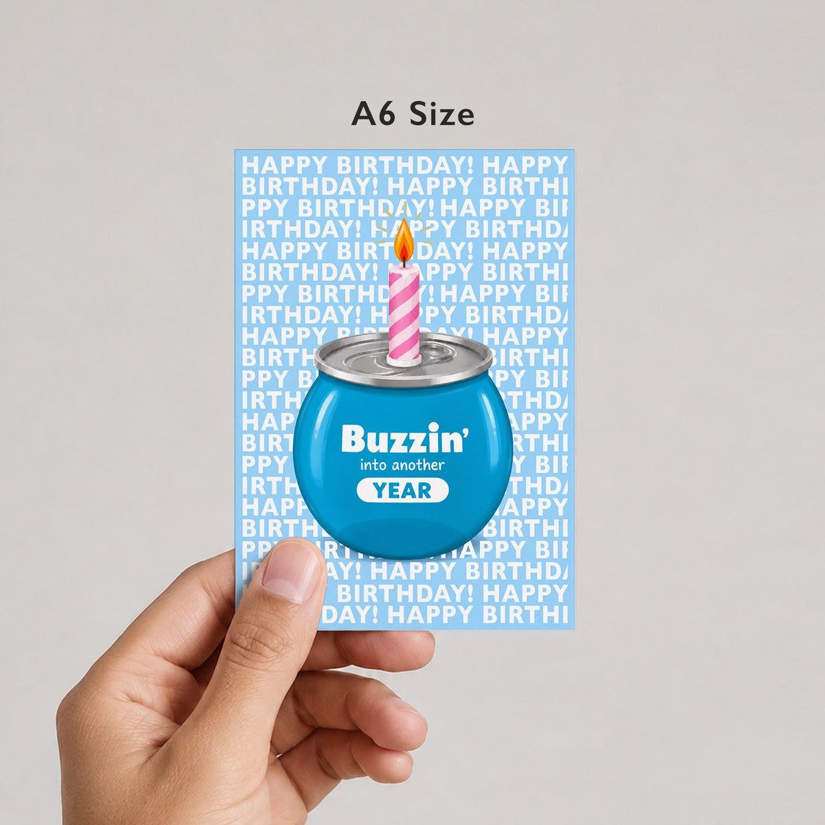 Buzzin’ Into Another Year Birthday Card - image 5