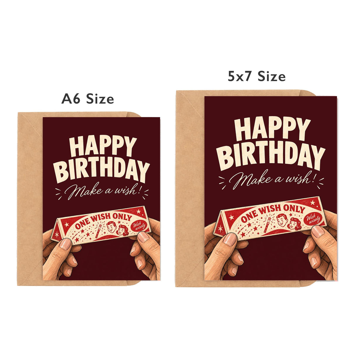 Happy Birthday Make A Wish Card - image 4