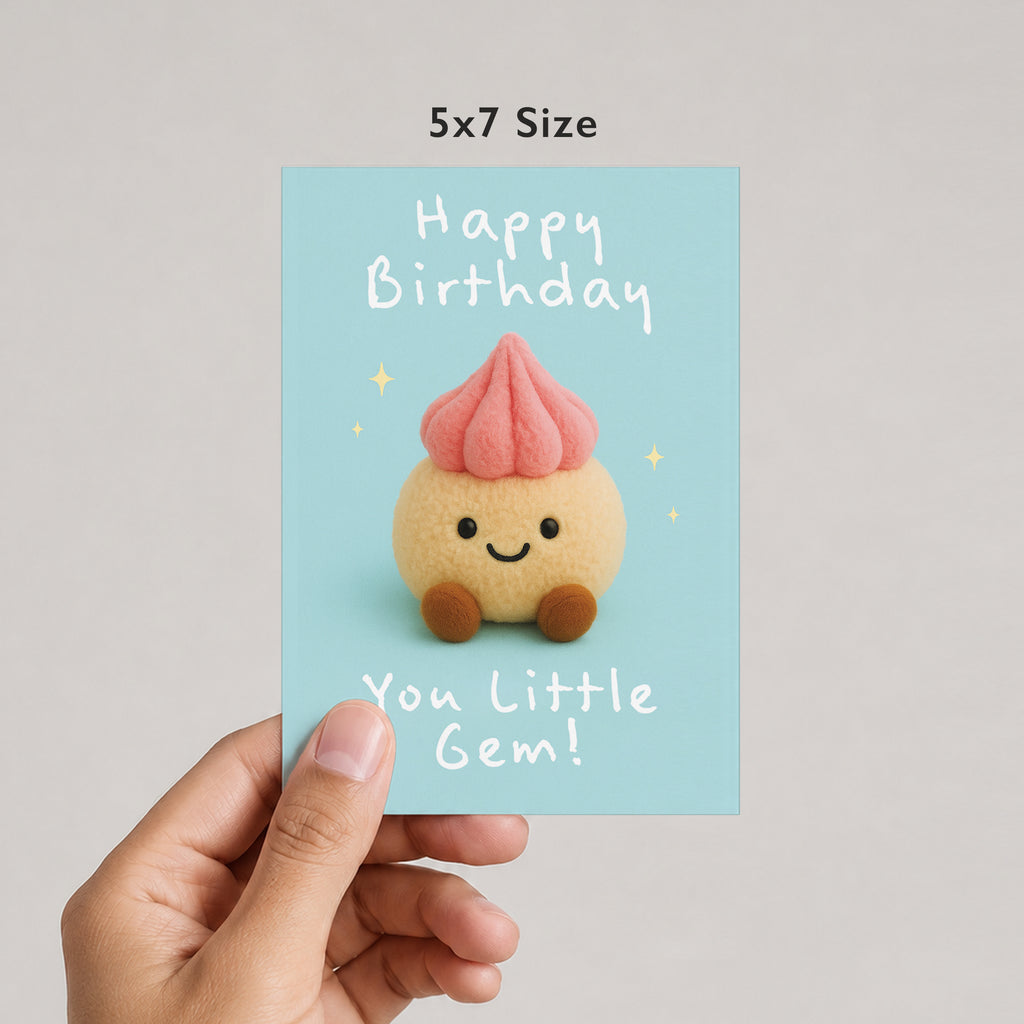 Happy Birthday You Little Gem! Birthday Card